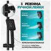 Душевая стойка Grocenberg GB7005BL с термостатом, черный фото 19