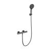 Смеситель для душа Wonzon & Woghand WW-B3013-A-BGG термостатический, темный графит