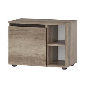 Тумба прикроватная БТС МЕБЕЛЬ Энигма ТБ-14 00-00164034 дуб каньон, венге