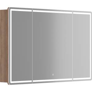 Зеркало-шкаф Sancos Mirror MI120EG 119x74, дуб галифакс натуральный