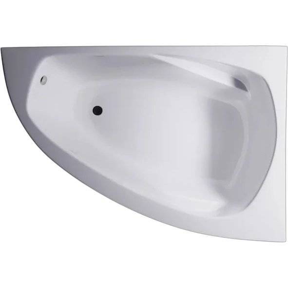 Ванна из искусственного камня Астра-Форм Тиора Solid Surface 01010085 154.5x105 правая, белая матовая