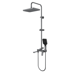 Душевая стойка Osgard Bretta Gun Grey 52050 вороненая сталь