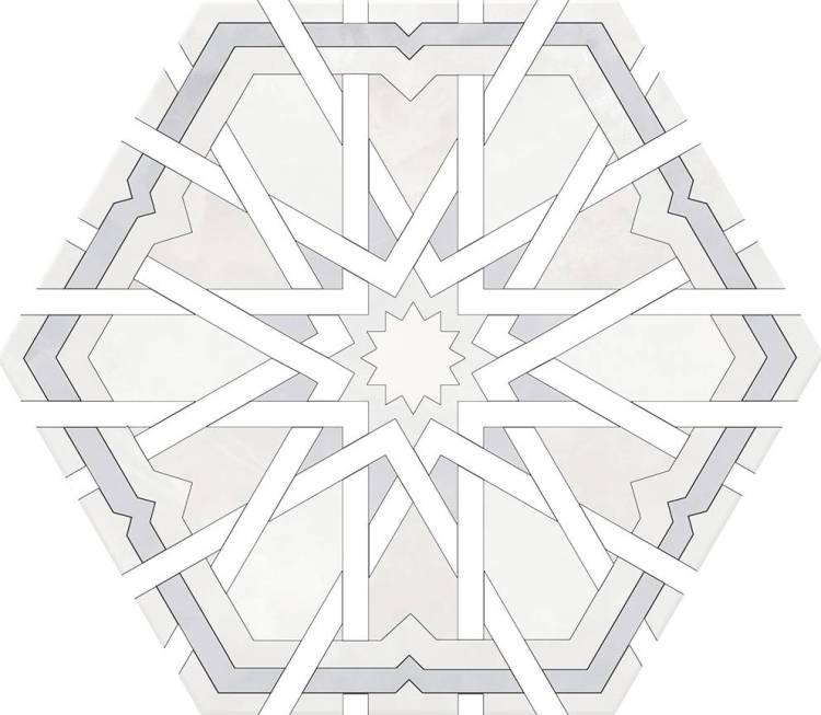 Керамогранит Monopole Radiant White 20x24