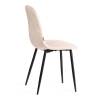 Стул Tetchair Breeze (mod. JSC-58) 21133 creamy (кремовый) HLR 5/черный 44x53x86 фото 3