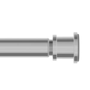 Карниз для ванны Iddis Elegante RSC0120i14 110-200 см, хром глянцевый