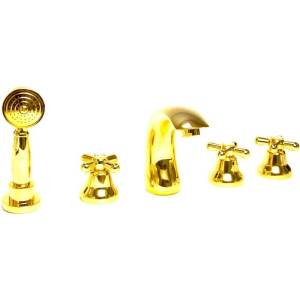 Смеситель Webert Armony AM730401010 золотой