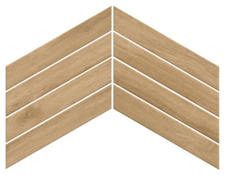 Керамогранит Atlas Concorde Russia Fusion Oak 600010002449 Golden Chevron / Фьюжн Оак Голден Шеврон 7.5x45