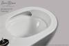 Комплект Iberica Blanca Bilbao Alto IB001.BLA.234.2211 унитаз безободковый, белый, клавиша смыва черный глянцевый фото 5