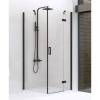 Душевое ограждение NEW TRENDY NEW RENOMA BLACK R 120x90x195 D-0208A/D-0111B (черный) фото 2