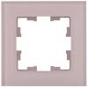 Рамка 1-постовая IEK Brite BR-M12-G-31-K14 розовый матовый фото 2