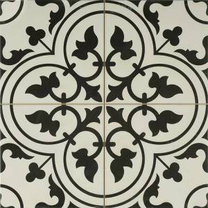 Керамогранит Etili Seramik Ledbury Charcoal Black Pre-cut 45x45