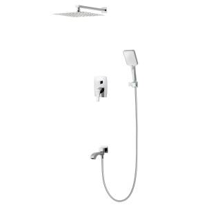 Душевой комплект Wonzon & Woghand WW-88939072-CR хром, встраиваемый