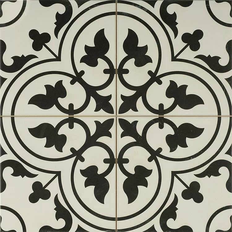 Керамогранит Etili Seramik Ledbury Charcoal Black Pre-cut 45x45