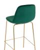 Набор из 2 барных стульев Stool Group Валенсия SN OS-001B HLR-56 gl X2 зеленый, золотые ножки фото 6