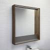 Зеркало-шкаф Comforty Томари-70 00-00005791 дуб темно-коричневый фото 2
