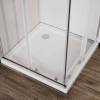 Душевой уголок Vincea City VSS-5CT9010CL 1000x900, хром, стекло прозрачное фото 4