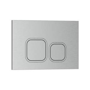 Кнопка смыва Iberica Blanca Esti-Q IB.B083.004.002 серый - хром матовый, 25x16 см