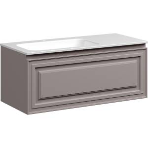 Тумба с раковиной Sancos Very VR100LSM 100 см, L, Doha Soft
