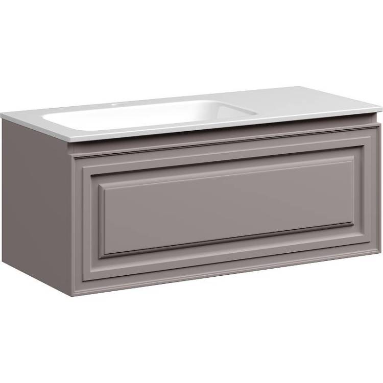Тумба с раковиной Sancos Very VR100LSM 100 см, L, Doha Soft