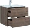 Тумба с раковиной Aquanet Lino 60 дуб веллингтон, Flat 60 фото 4