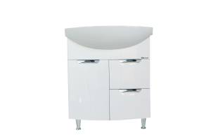 Тумба под раковину Bellezza Глория 75 2 ящ. Белый