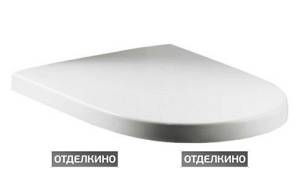 Крышка-сиденье Roca Meridian 8012AC00B с микролифтом, петли хром