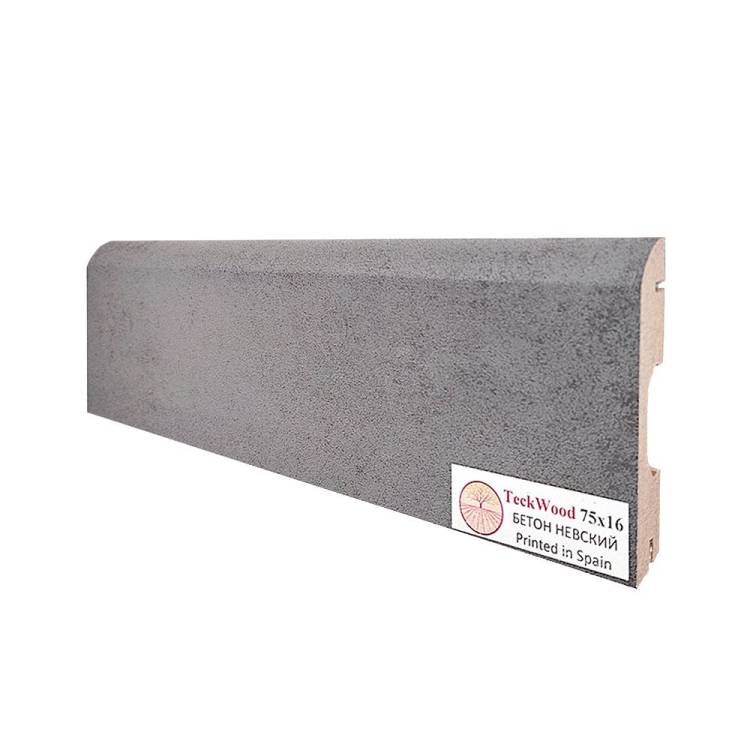 Плинтус TeckWood Бетон Невский 2150x75x16