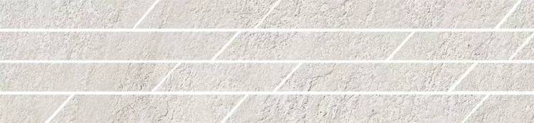 Бордюр Kerama Marazzi Гренель SG144/003T серый светлый мозаичный 46.8x9.8x0.9