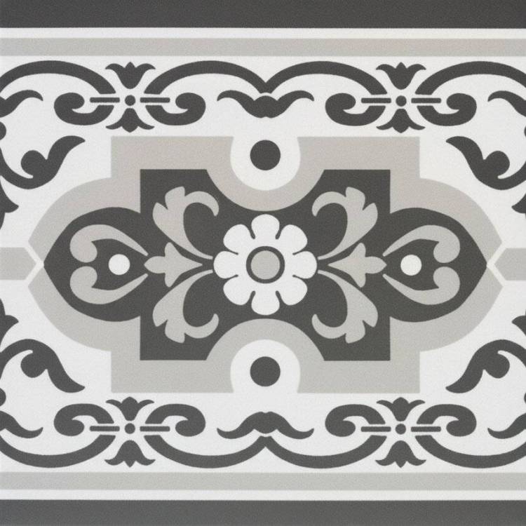 Керамогранит Mainzu Normandy Cenefa Black 20x20