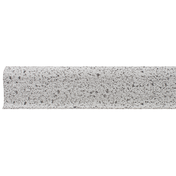 Плинтус ПВХ LinePlast L043 Серый Гранит 2500х58х22 мм