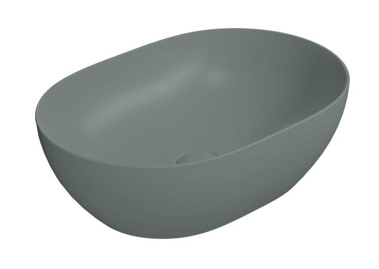 Раковина GSI Pura 886004 агава матовый, 50x35