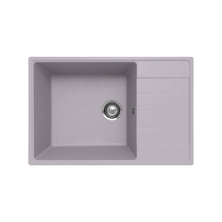 Кухонная мойка Ulgran Quartz Prima 760-04 платина