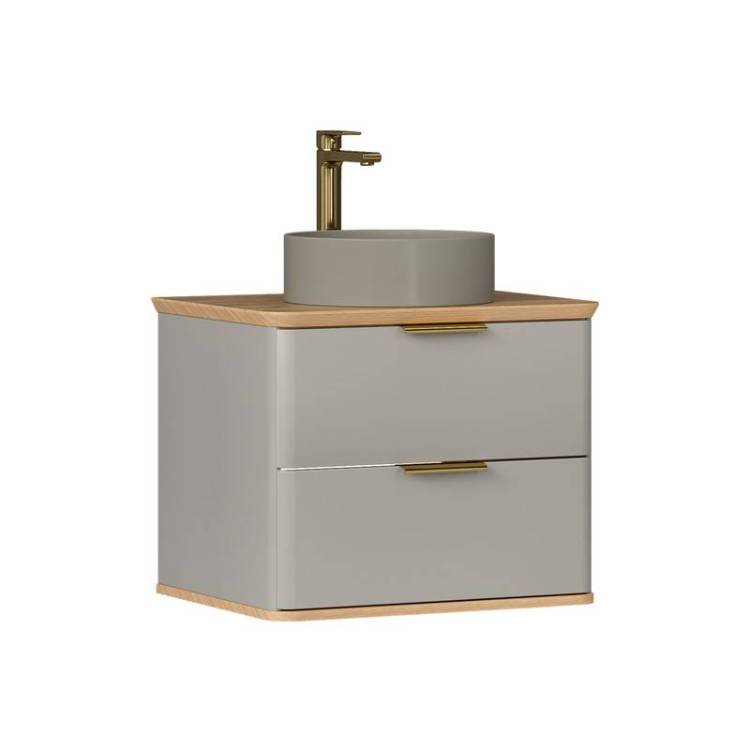 Тумба с раковиной Equil Desert 60 подвесная, амарок