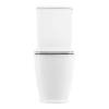 Унитаз-компакт BelBagno Prado BB10150CP/BB10150SC безободковый Белый фото 5