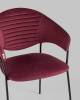 Стул Stool Group Алексис AV 445-Crw-08 велюр винный фото 7