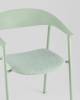 Стул Stool Group Eila PC018-C sage green с подушкой, зеленый фото 8