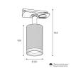 Трековый светильник Wolta Corallo WTL-GU10/05B фото 3