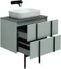 Тумба с раковиной Allen Brau Reality 1.32004.PWM папирус матовый, 71x50 фото 5