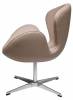 Кресло Bradex Home Swan Style Chair RF 0688 латте/экокожа фото 3