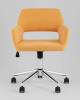 Кресло компьютерное Stool Group Ross ROSS CHROME 50-7 желтый фото 3