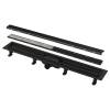 Душевой лоток AlcaPlast APZ19 APZ19BLACK-750 75 см, с сифоном, под плитку