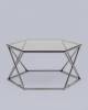 Стол журнальный Stool Group Круз ECT-187-GM сталь темный хром 93x80 фото 5