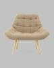 Кресло Stool Group Олби Квадро QH-8927K 875-3 beige бежевый фото 2