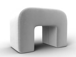 Пуф Лига Диванов Пуф 008 132382 TOWER 01 молочный