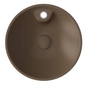 Раковина Isvea SistemaY Soft 10SY65045SV-2H коричневый матовый, 45 см