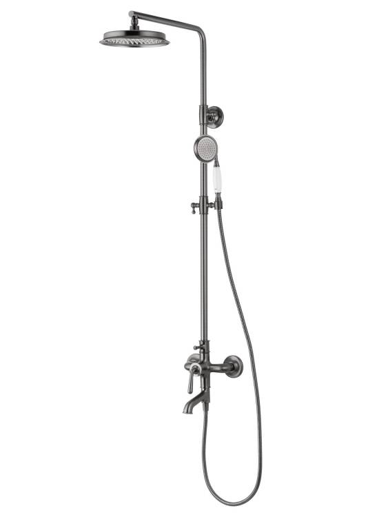 Душевая стойка Wonzon & Woghand WW-88739008-BGM темный графит