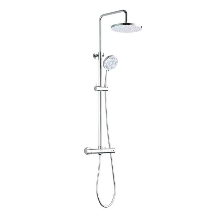 Душевая стойка BOND Circle B12-8200 хром глянцевый