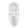 Унитаз подвесной Lemark Glazer 9614003 безободковый, с  микролифтом, белый глянец фото 5