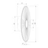 Настенный светодиодный светильник Eurosvet Titania 40032/1 LED черный фото 4