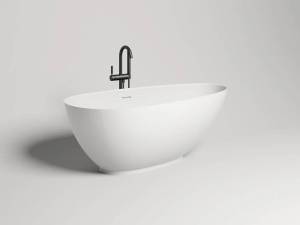 Ванна из искусственного камня Salini Paola S-Stone 160x77, матовая